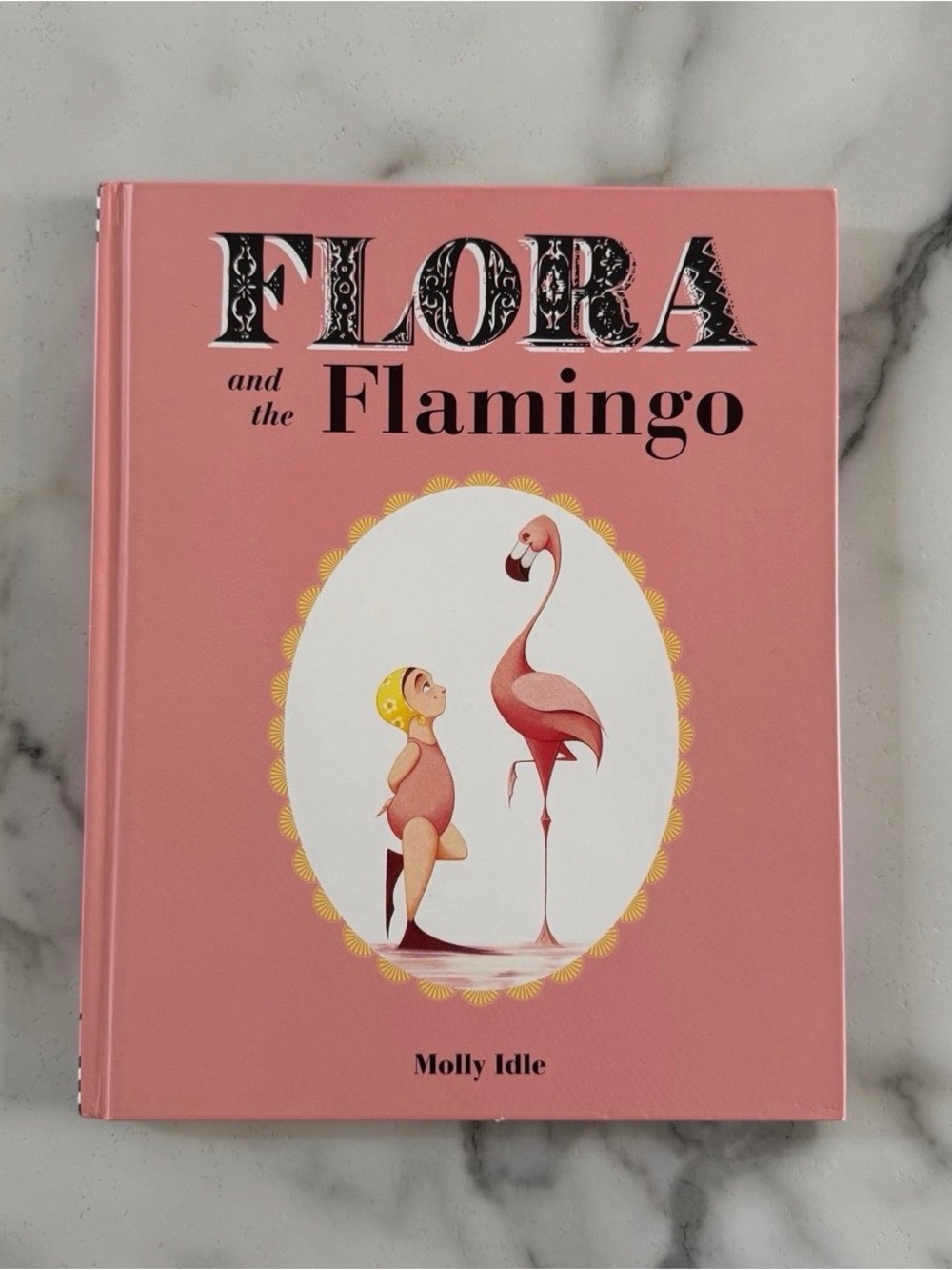 Flora and the Flamingo Hardcover Book - Pink Cover